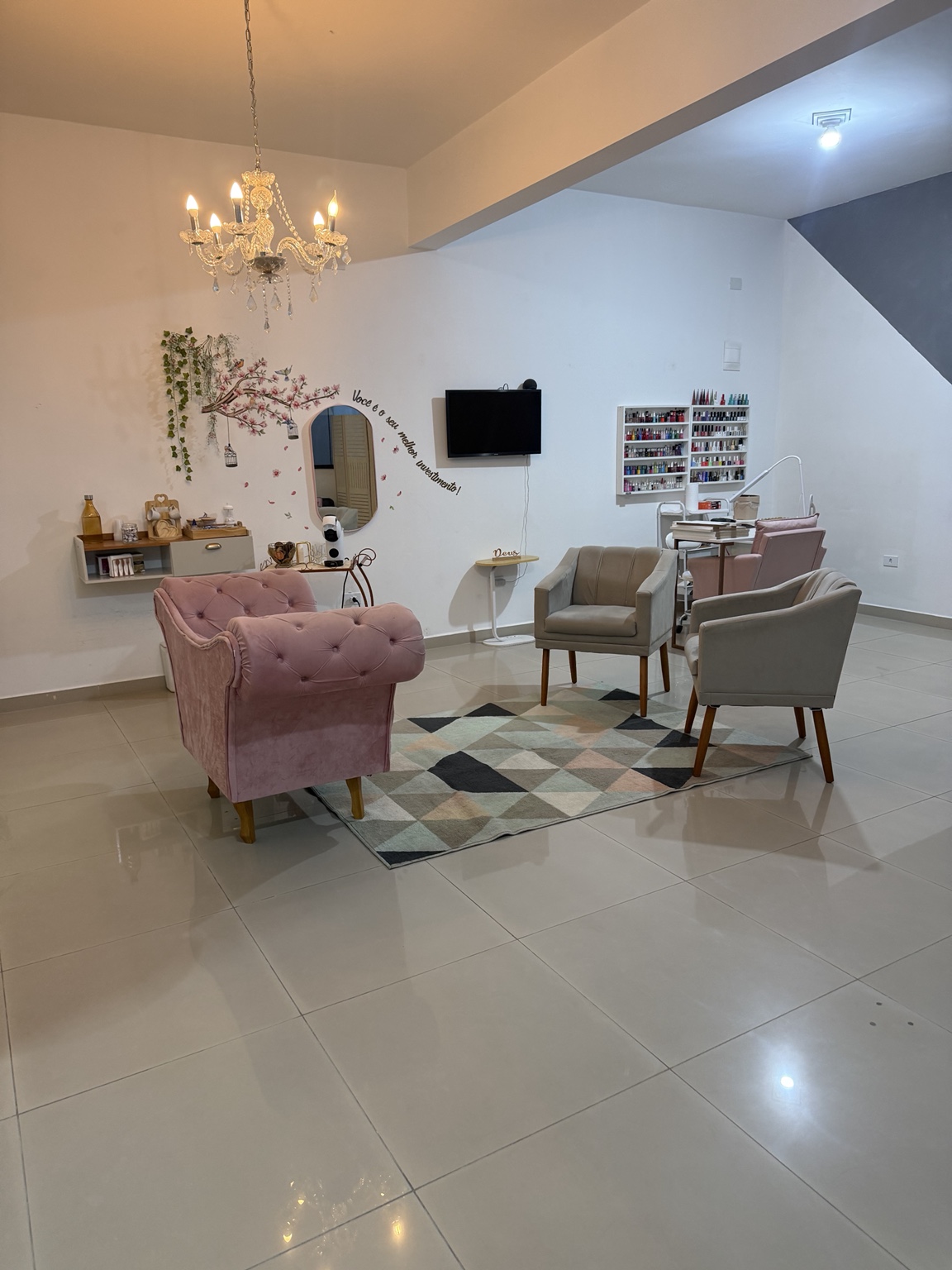 Recepção e ambiente